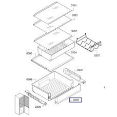 Панель ящика для холодильника Bosch (Бош) /Siemens (Сименс) 11012666