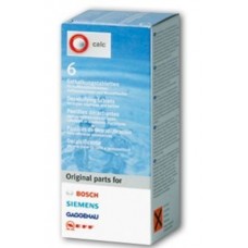 Таблетки BOSCH от накипи для кофе-автоматов, кофе-машин и чайников - 6 шт - 310967