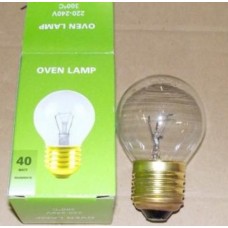Лампа духового шкафа (40W, E27) для плиты- 300С 481281728357, CU4417, 33CU502, WP004, WP001