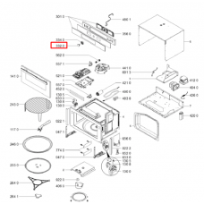 Кнопка для духовки Indesit (Индезит) /Ariston (Аристон) - 374880