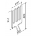 ТЭН HARVIA - тэн харвия 1800W ZSN-160 (ZSN160) L=392x200mm. - нагревательный элемент для печи сауны