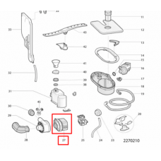 Насос нагнетающий для посудомоечной машины Indesit (Индезит) / Ariston (Аристон) - 305383, 482000022018