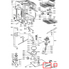 Электронный модуль для посудомоечной машины Indesit (Индезит)/ Ariston (Аристон) - 312368, 481221479775