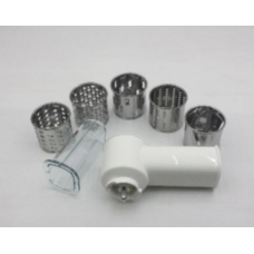 Комплект терок для мясорубки MOULINEX (Мулинекс)+ корпус и толкатель  - SS-1530000135