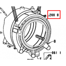 Бак в сборе для стиральной машины Indesit (Индезит)/Ariston (Аристон) - 311150