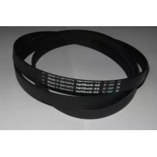 Ремень 1245 J5 PJ 5M Optibelt для стиральной машины 1245мм черный, белая надпись