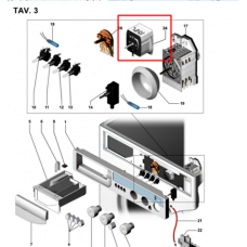 Таймер сушки для стиральной машины Indesit (Индезит) / Ariston (Аристон) 050597