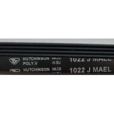 Ремень 1022 J4 PJE Hutchinson для стиральной машины Beko (Беко) 953мм черный, белая надпись