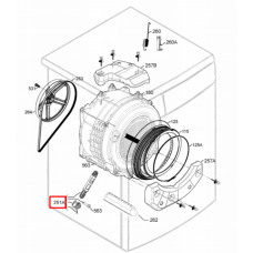 Амортизатор для стиральной машины Electrolux (Электролюкс) - 1552394015 ОРИГИНАЛ