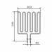 ТЭН Harvia - тэн харвия 2670W ZSK-710 (ZSK710) 230V- нагревательный элемент для печи сауны, см. HTS004HR